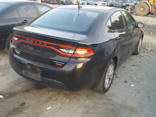 1C3CDFDH9FD277546 - 2015 DODGE DART SE AE BLACK photo 4