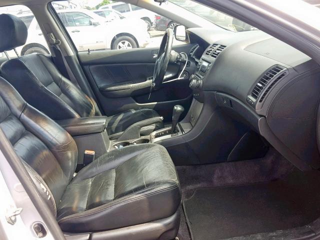 1HGCM56613A087997 - 2003 HONDA ACCORD EX GRAY photo 5