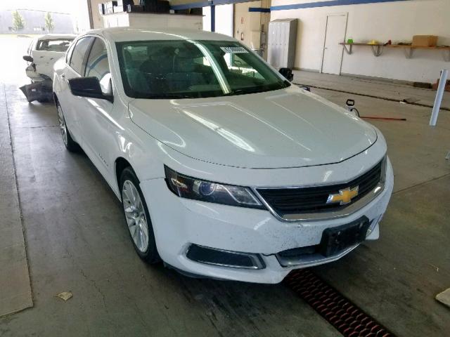 2G11Y5SLXE9209589 - 2014 CHEVROLET IMPALA LS WHITE photo 1