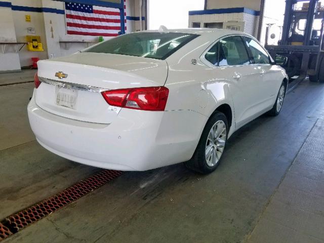 2G11Y5SLXE9209589 - 2014 CHEVROLET IMPALA LS WHITE photo 4