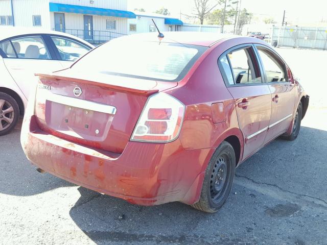 3N1AB6APXBL688420 - 2011 NISSAN SENTRA 2.0 RED photo 4