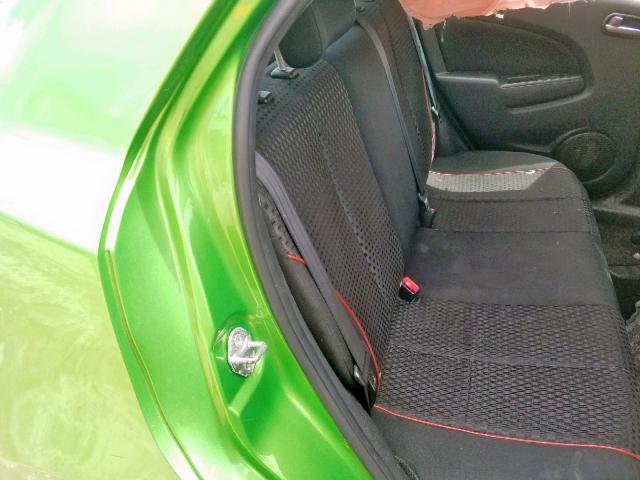 JM1DE1LY2D0158176 - 2013 MAZDA MAZDA2 GREEN photo 6