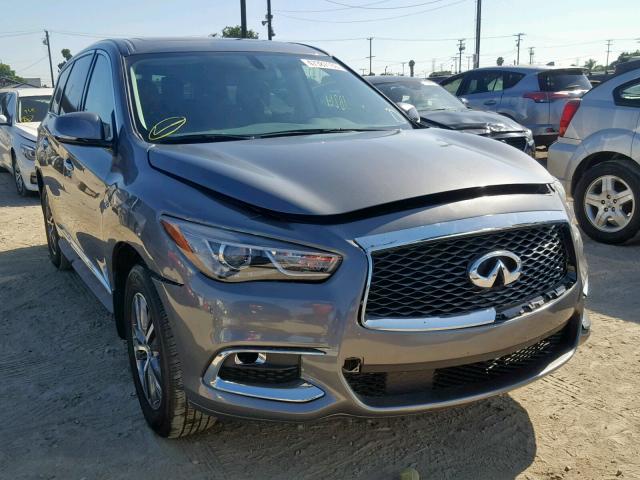 5N1DL0MN2JC521117 - 2018 INFINITI QX60 GRAY photo 1