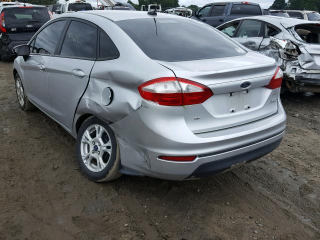 3FADP4BJ0FM111699 - 2015 FORD FIESTA SE SILVER photo 3