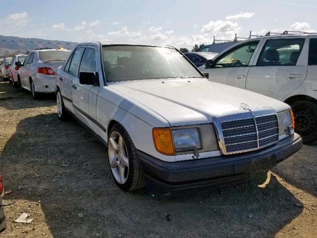 WDBEA30D1GA307123 - 1986 MERCEDES-BENZ 300 E WHITE photo 1