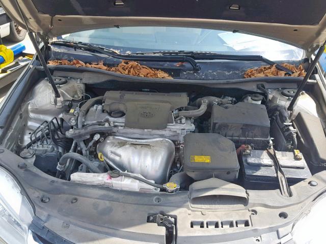 4T4BF1FK0FR470246 - 2015 TOYOTA CAMRY LE TAN photo 7
