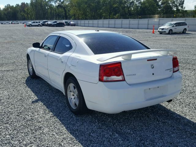 2B3CA3CVXAH259130 - 2010 DODGE CHARGER SX WHITE photo 3