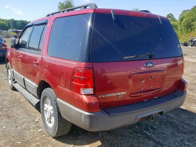 1FMPU165X6LA00473 - 2006 FORD EXPEDITION BURGUNDY photo 3