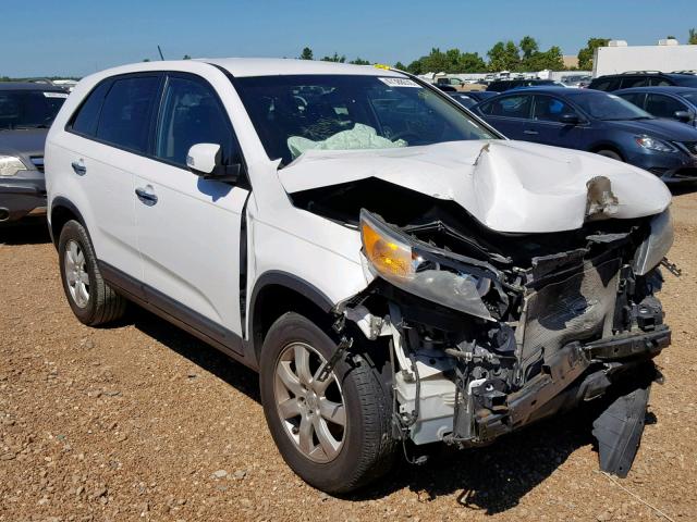 5XYKT3A17BG173780 - 2011 KIA SORENTO BA WHITE photo 1