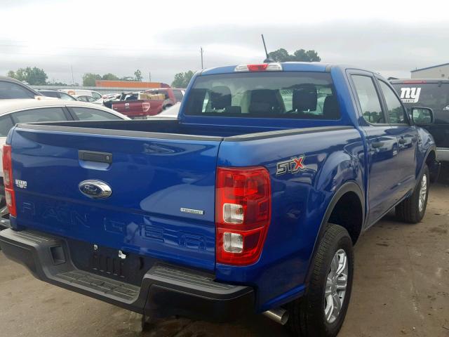 1FTER4EH5KLA63260 - 2019 FORD RANGER SUP BLUE photo 4