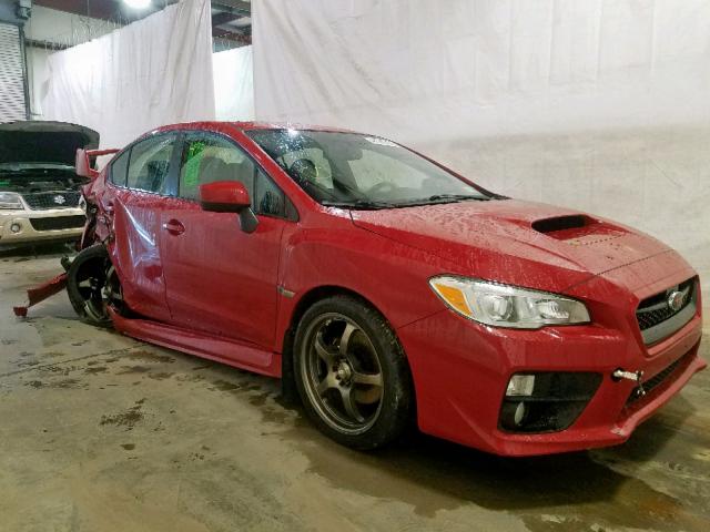 JF1VA1D60F9823108 - 2015 SUBARU WRX PREMIU RED photo 1