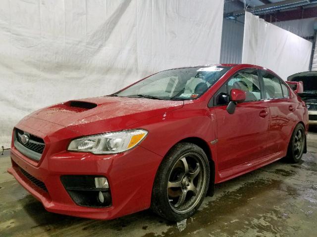 JF1VA1D60F9823108 - 2015 SUBARU WRX PREMIU RED photo 2