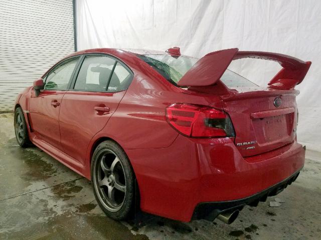 JF1VA1D60F9823108 - 2015 SUBARU WRX PREMIU RED photo 3