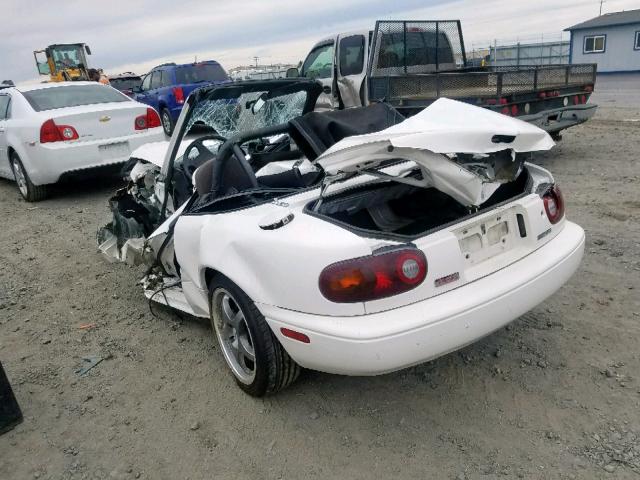 JM1NA353XT0702676 - 1996 MAZDA MX-5 MIATA WHITE photo 3