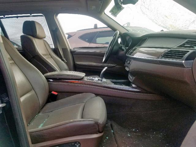 5UXFE8C59AL312138 - 2010 BMW X5 XDRIVE4 BLUE photo 5