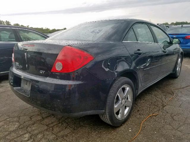 1G2ZH57N384111441 - 2008 PONTIAC G6 GT BLACK photo 4