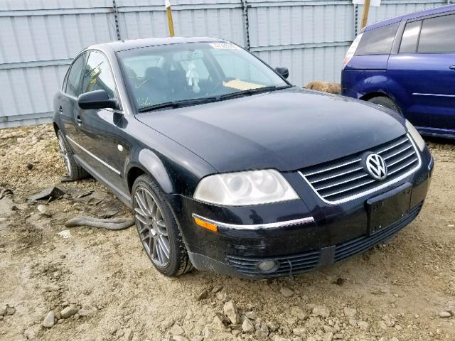 WVWTH63BX3P001612 - 2003 VOLKSWAGEN PASSAT GLX BLACK photo 1