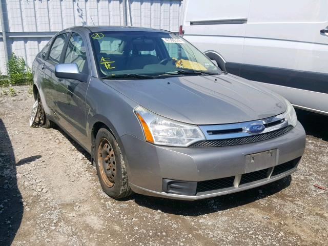 1FAHP34N48W146972 - 2008 FORD FOCUS S/SE SILVER photo 1