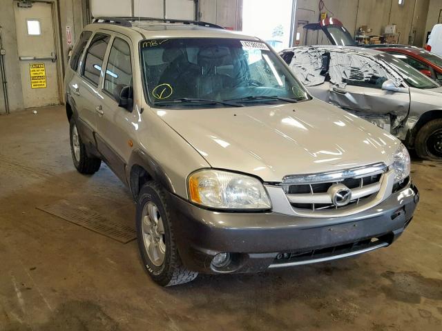 4F2CZ96194KM17182 - 2004 MAZDA TRIBUTE ES 金色 照片 1