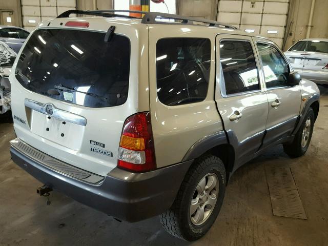 4F2CZ96194KM17182 - 2004 MAZDA TRIBUTE ES 金色 照片 4