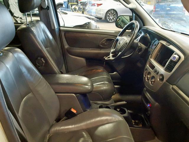 4F2CZ96194KM17182 - 2004 MAZDA TRIBUTE ES 金色 照片 5