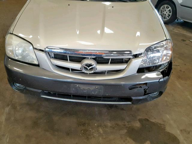 4F2CZ96194KM17182 - 2004 MAZDA TRIBUTE ES 金色 照片 9