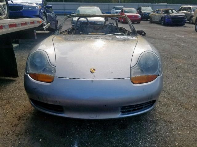 WP0CA2986XU625925 - 1999 PORSCHE BOXSTER SILVER photo 9