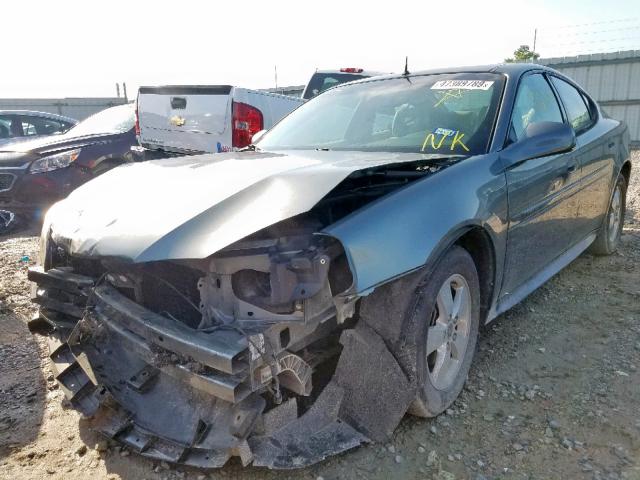 2G2WS522651345968 - 2005 PONTIAC GRAND PRIX GRAY photo 2