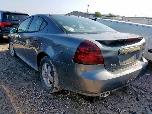 2G2WS522651345968 - 2005 PONTIAC GRAND PRIX GRAY photo 3