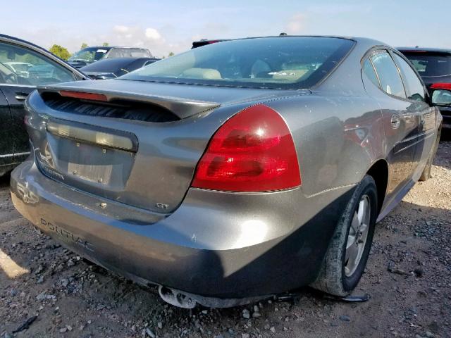2G2WS522651345968 - 2005 PONTIAC GRAND PRIX GRAY photo 4