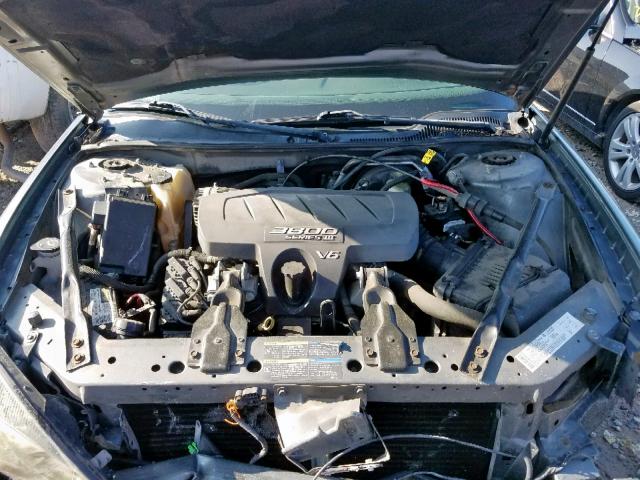 2G2WS522651345968 - 2005 PONTIAC GRAND PRIX GRAY photo 7