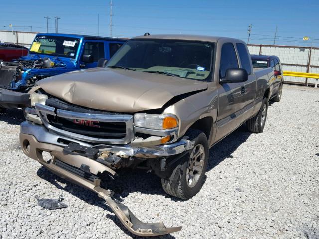 1GTEK19T74E310898 - 2004 GMC NEW SIERRA GOLD photo 2