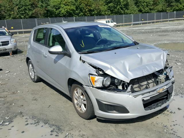1G1JB6SH0C4130712 - 2012 CHEVROLET SONIC LS SILVER photo 1
