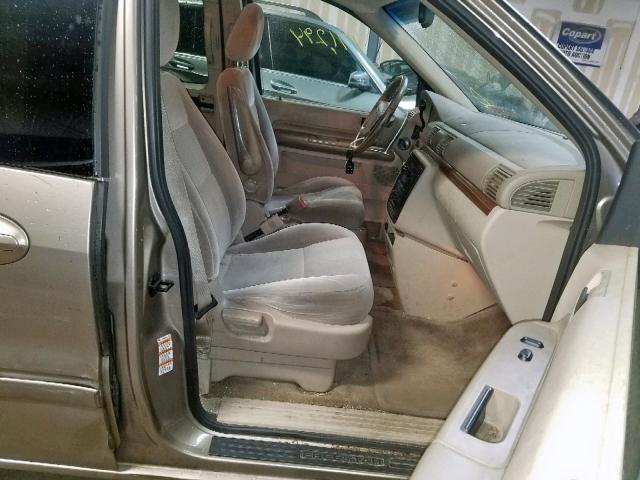 2FMDA52214BA08375 - 2004 FORD FREESTAR S BEIGE photo 5