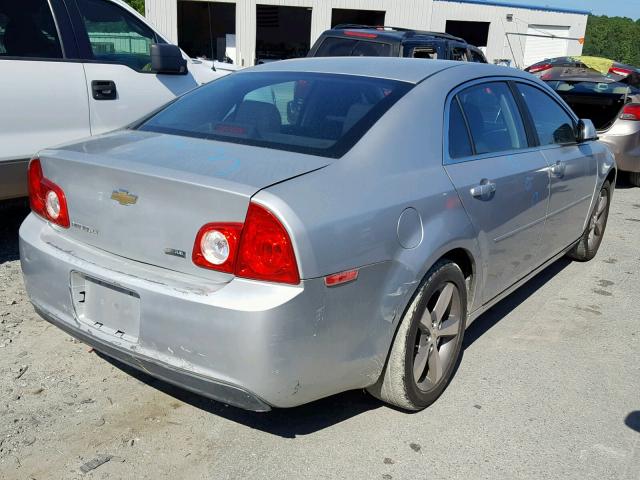 1G1ZC5EU8BF319758 - 2011 CHEVROLET MALIBU 1LT 银色 照片 4