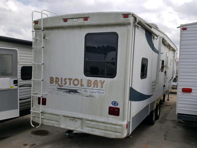 4UBBR0T2591W91443 - 2009 SUNN 5TH WHEEL WHITE photo 4