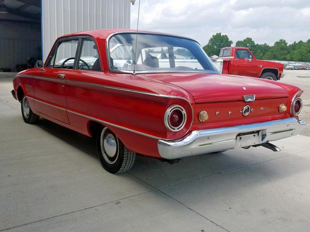 1K11S119572 - 1961 FORD FALCON RED photo 3