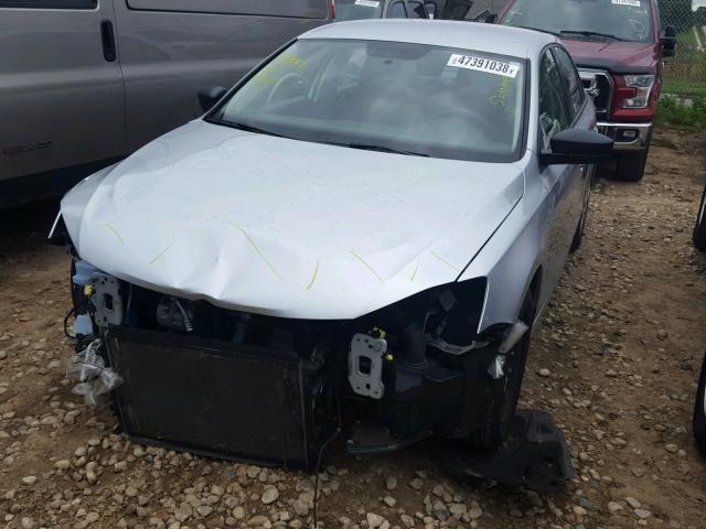 3VW2K7AJ5FM272257 - 2015 VOLKSWAGEN JETTA BASE Արծաթագույն լուսանկար 2