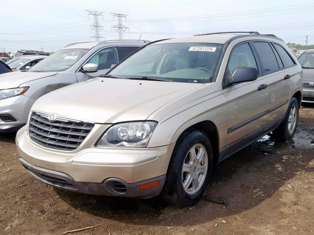 2A4GM48446R762421 - 2006 CHRYSLER PACIFICA GOLD photo 2