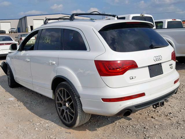 WA1DGAFE1ED011198 - 2014 AUDI Q7 PRESTIG WHITE photo 3