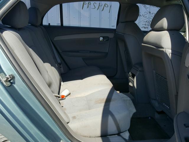 1G1ZG57B99F128358 - 2009 CHEVROLET MALIBU LS Verde foto 6