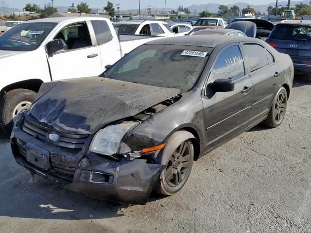 3FAHP08116R243004 - 2006 FORD FUSION SEL BLACK photo 2