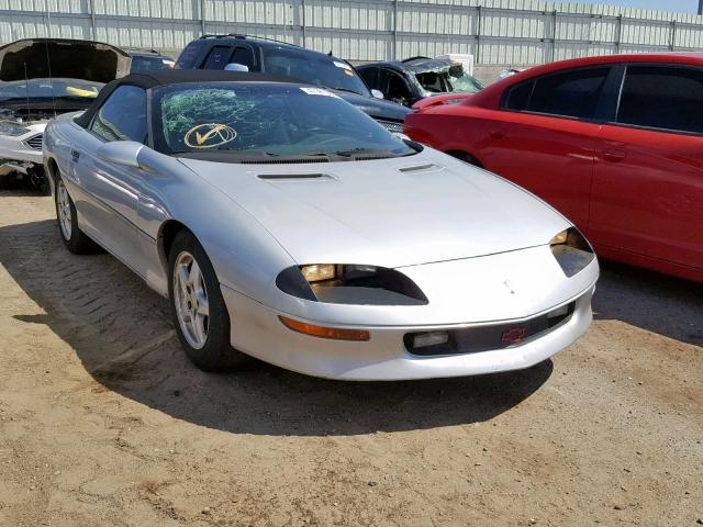 2G1FP32K1V2101844 - 1997 CHEVROLET CAMARO BAS SILVER photo 1