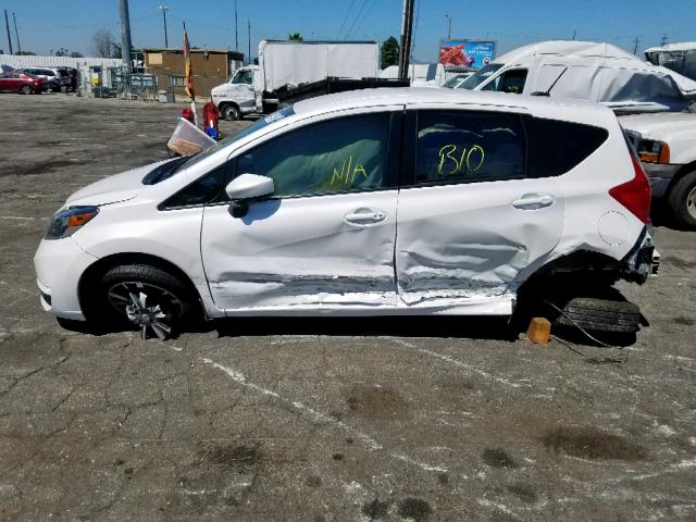 3N1CE2CP1HL379482 - 2017 NISSAN VERSA NOTE WHITE photo 10