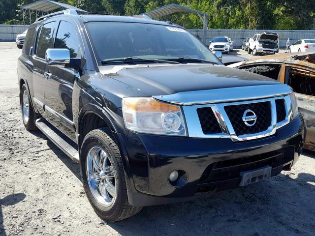 5N1AA0NCXAN602232 - 2010 NISSAN ARMADA SE BLACK photo 1