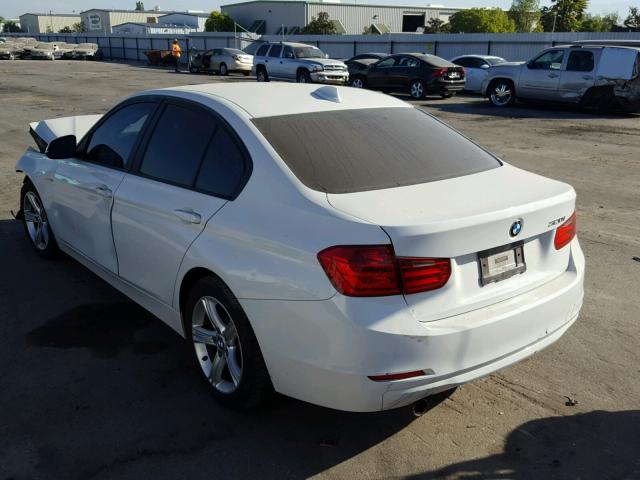 WBA3B1C59EK133076 - 2014 BMW 320 I WHITE photo 3