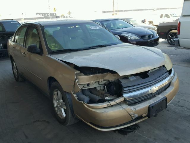 1G1ZT54835F195276 - 2005 CHEVROLET MALIBU LS Dorado foto 1