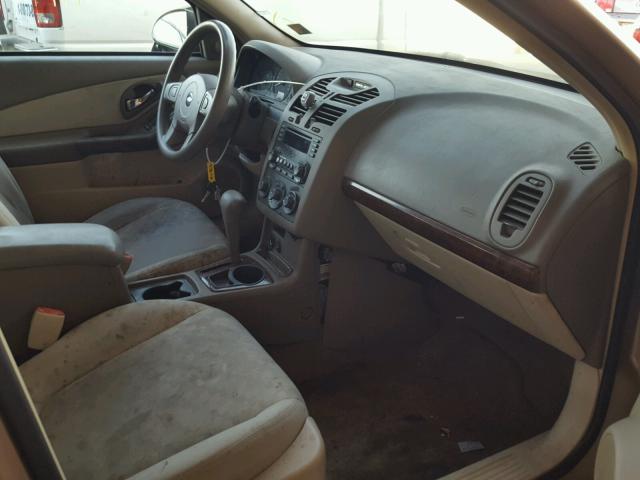 1G1ZT54835F195276 - 2005 CHEVROLET MALIBU LS Dorado foto 5