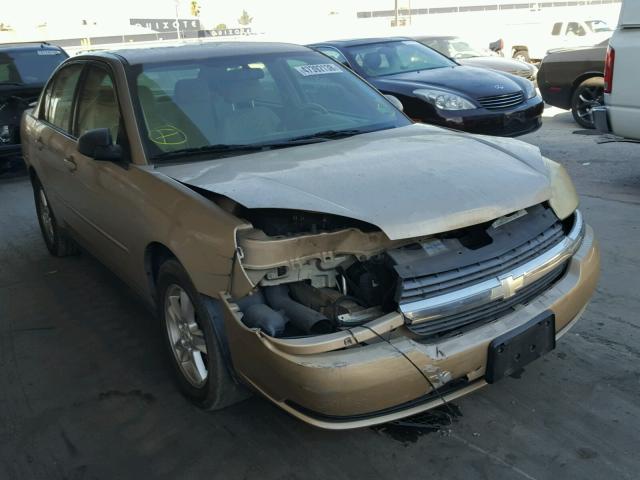 1G1ZT54835F195276 - 2005 CHEVROLET MALIBU LS Dorado foto 9