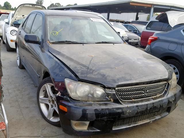 JTHBD192340092491 - 2004 LEXUS IS 300 BLACK photo 1